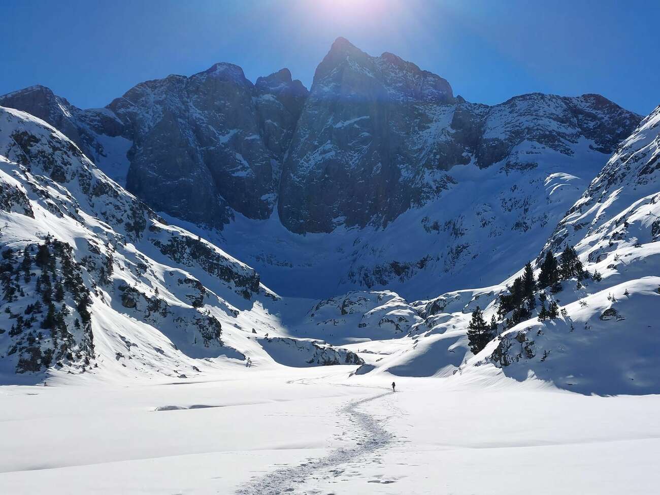 Randonnée en face nord du Vignemale