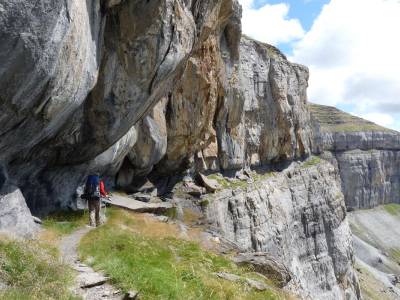 Randonnée au-dessus du canyon d'Ordesa